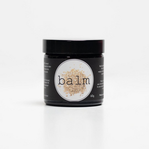 Oatmeal Infused Balm in black jar
